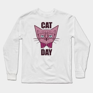 Cat day Long Sleeve T-Shirt